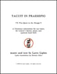 Tacuit in Praesepio SSAA choral sheet music cover